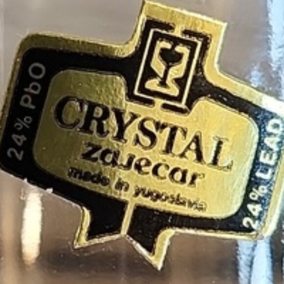 Crystal Zajecar Champagne Flutes Set - Picture 5 of 5